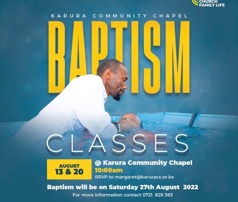 Baptism Classes