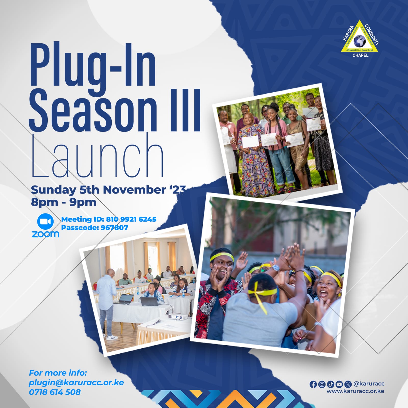 Plug In Season 3 Launch