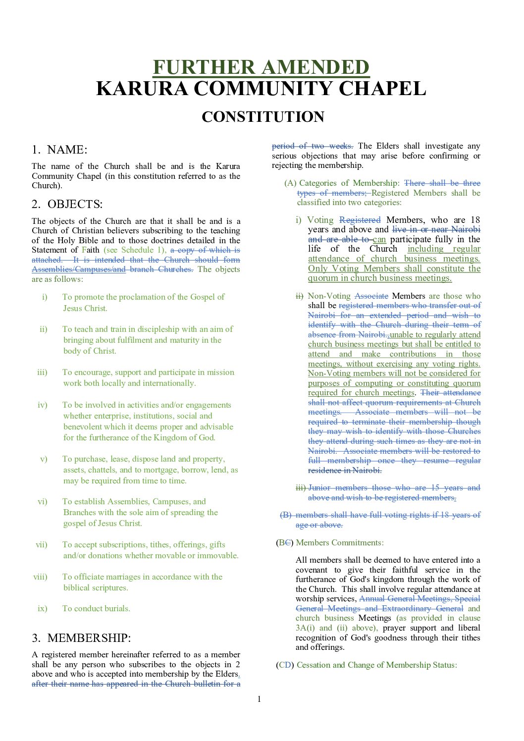 Karura Constitution Amended Draft 230525