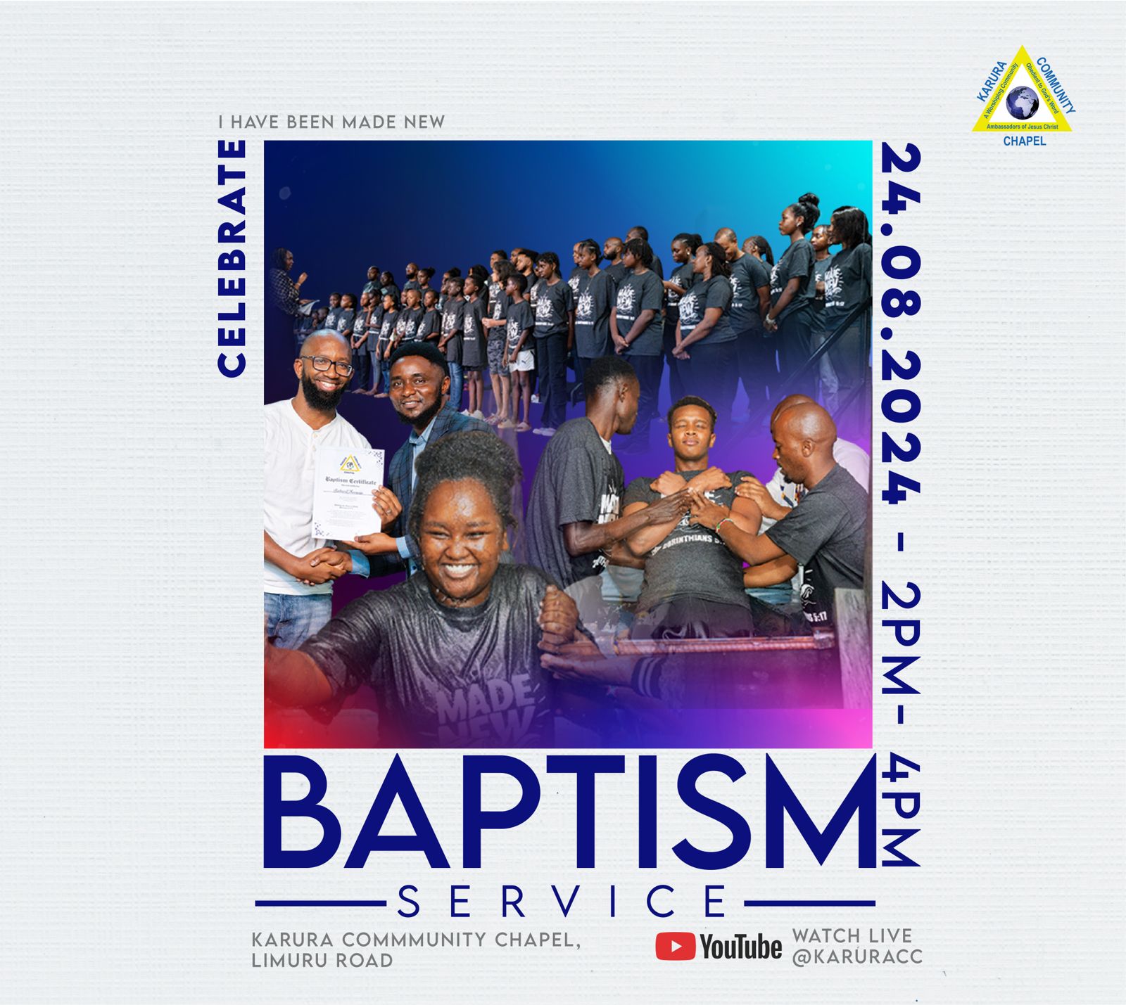 Baptism Service Aug 2025