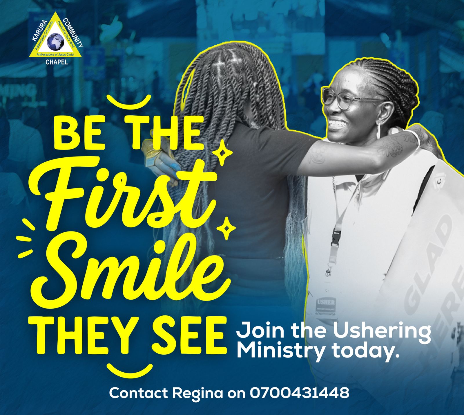 Ushering Ministry Invite
