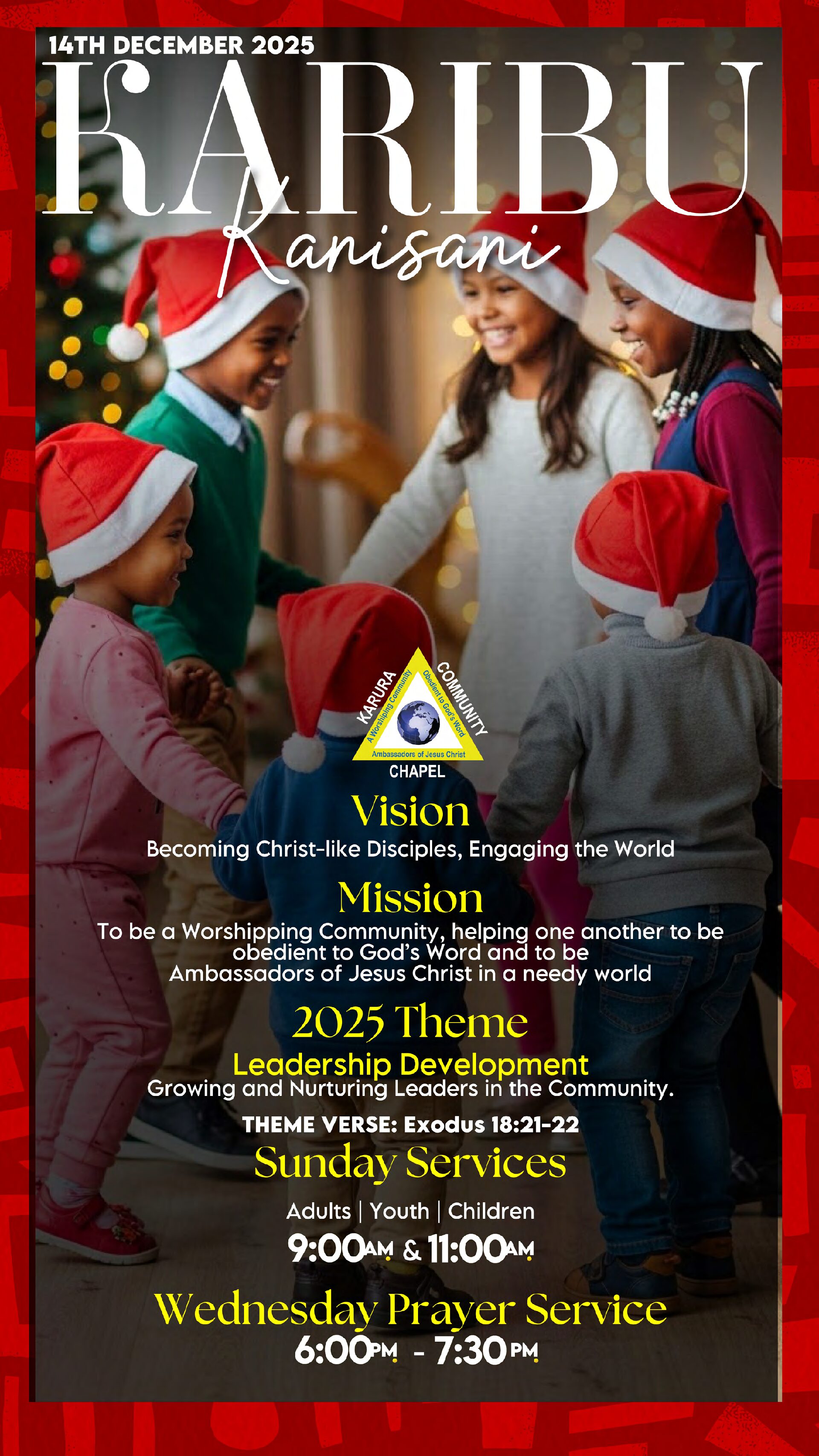 Karura CC 14th December 2025 Bulletin