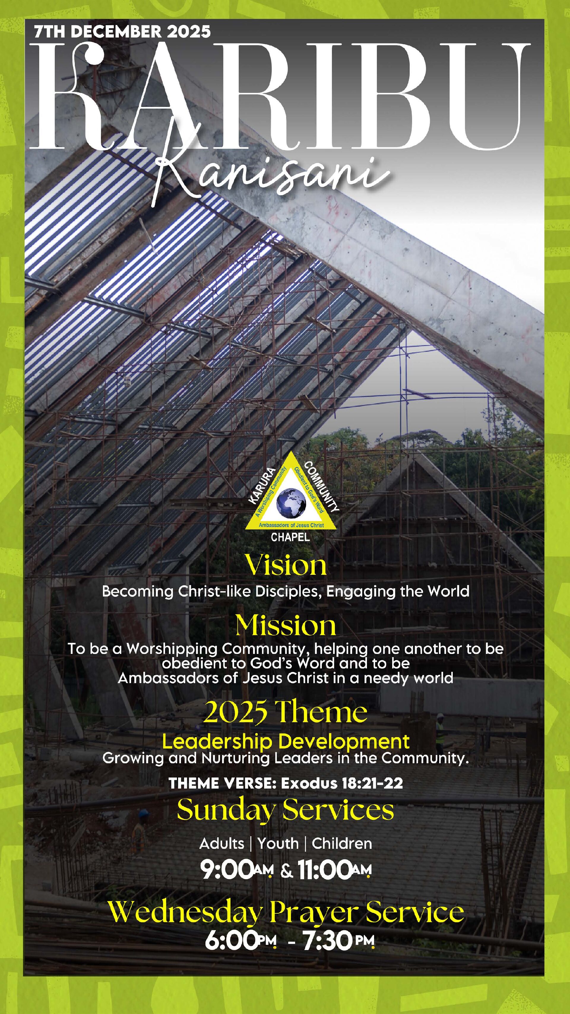 Karura CC 7th Dec 2025 Bulletin