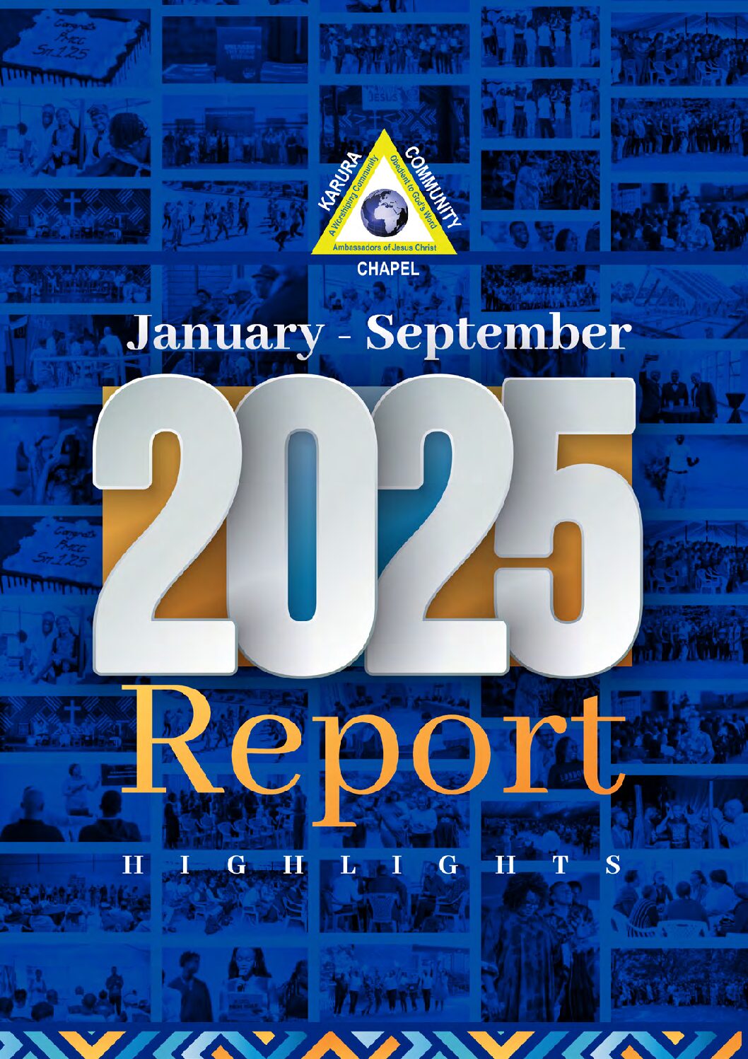 Karura CC Jan – Sept 2025 Report HIGHLIGHTS