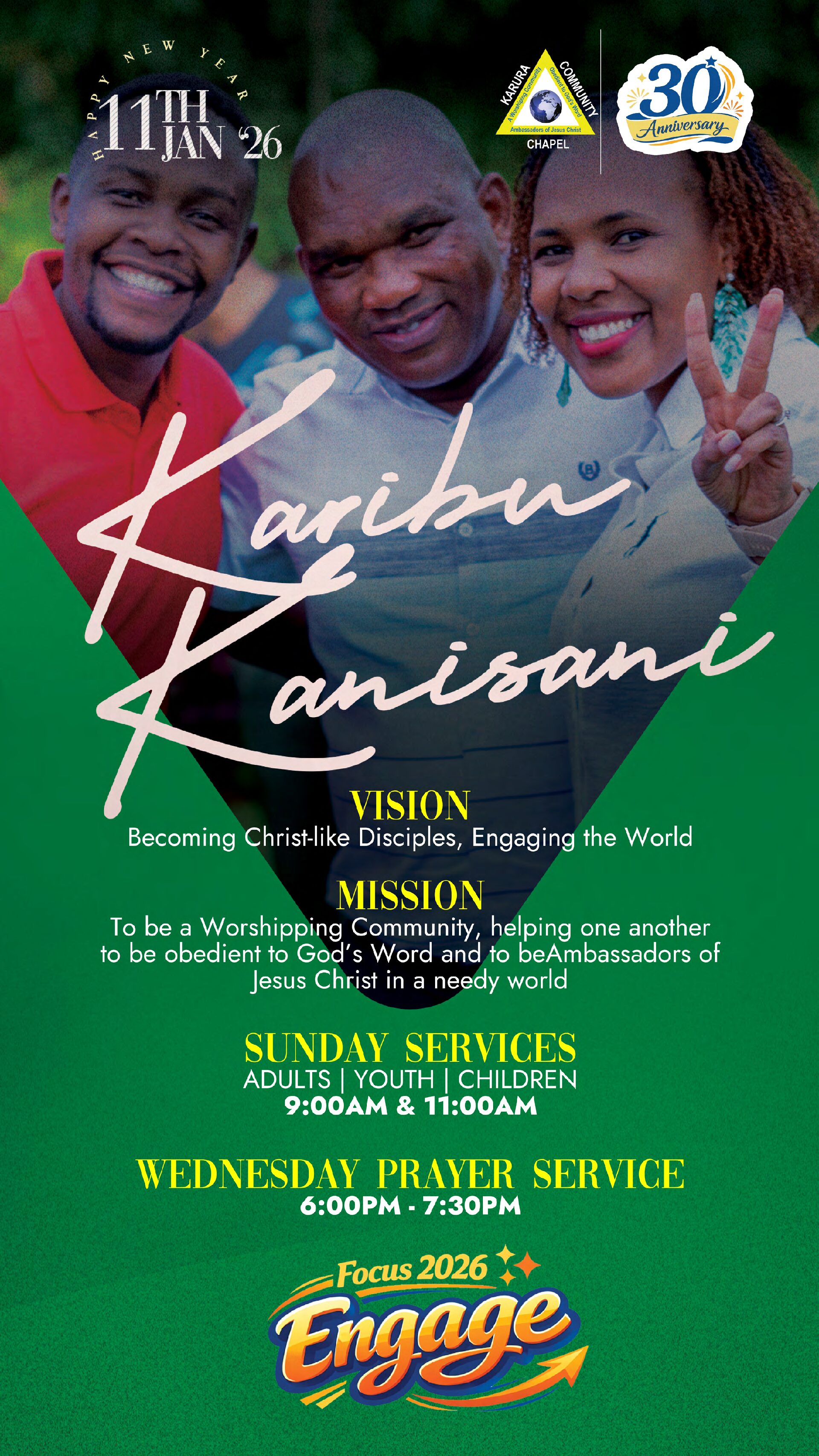 Karura CC 11th January 2026 Bulletin