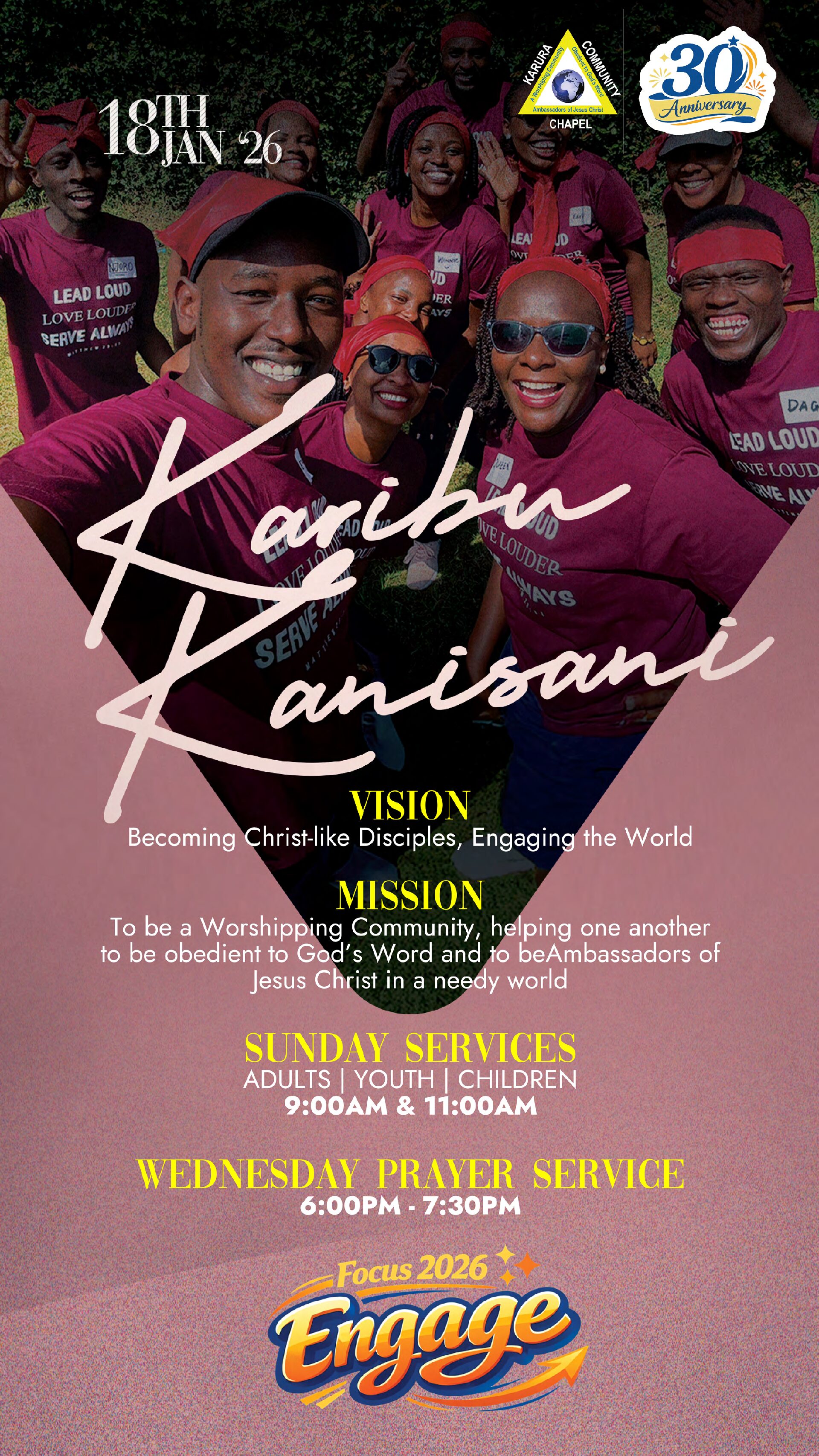 Karura CC 18th January 2026 Bulletin