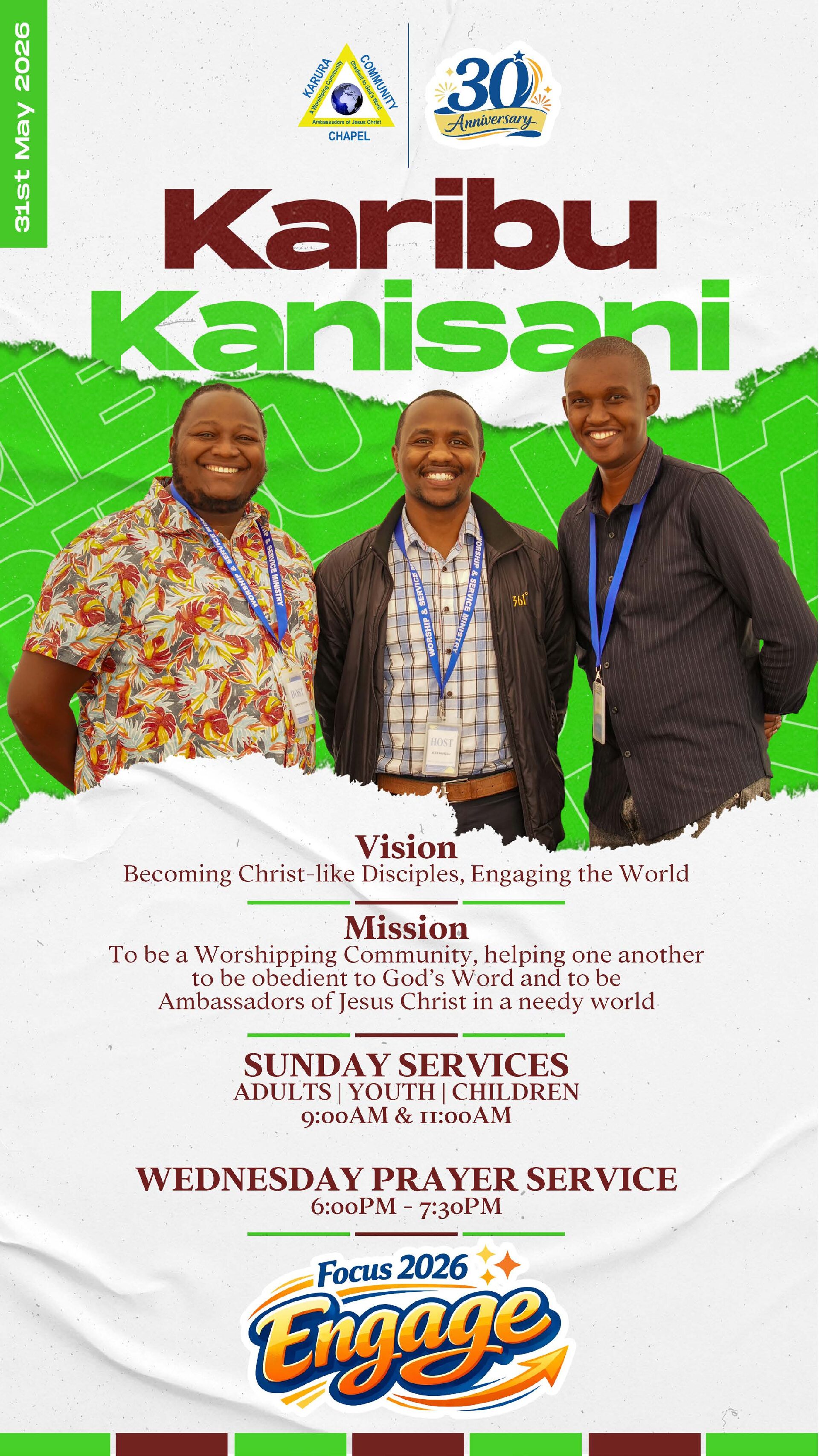 Karura CC 31st May 2026 Bulletin