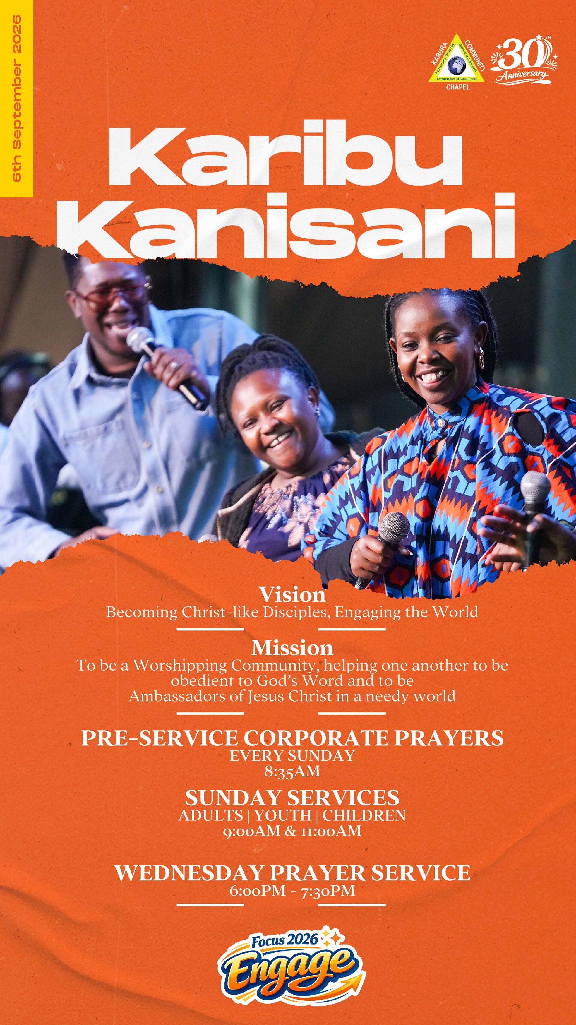 Karura CC 6th September 2026 Bulletin