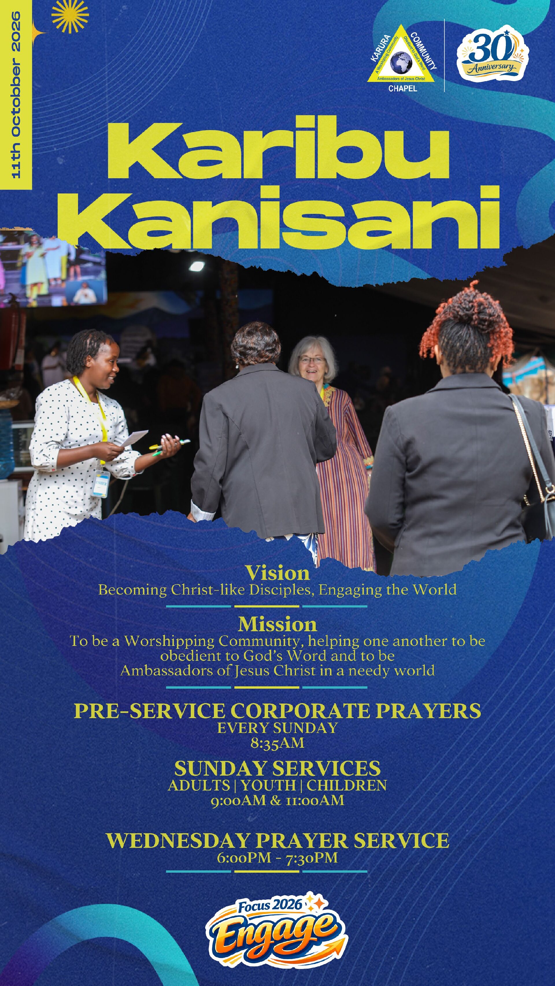 Karura CC 11th October 2026 Bulletin