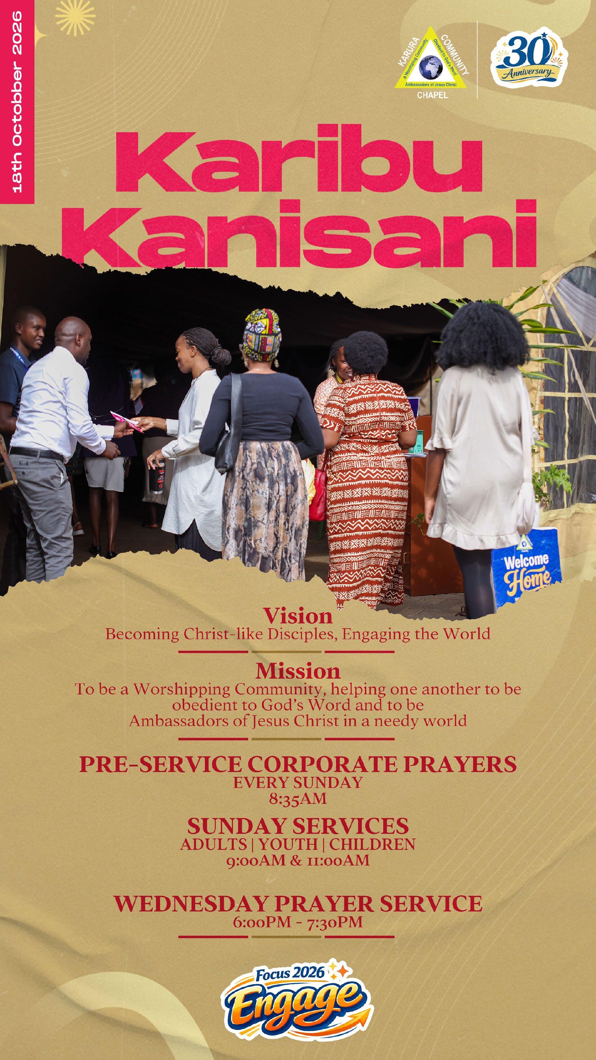 Karura CC 18th October 2026 Bulletin